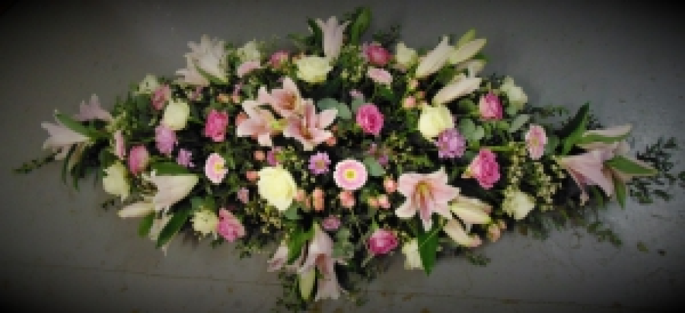 double ended casket spray